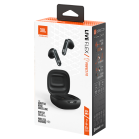 Achetez maintenant les écouteurs Bluetooth JBL Live Flex - JBLLIVEFLEXBLK - Son haute qualité en noir