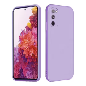 Coque de Protection Silicone Pour Samsung Galaxy S20 FE Violet - Résistance et Élégance