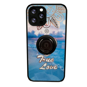 Coque iPhone 13 Pro Max Design Unique avec Anneau Magnétique et Support - Protection et Style Optimal