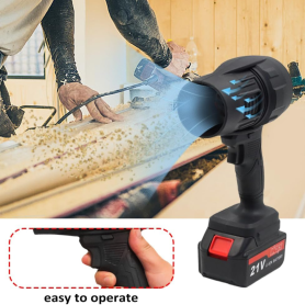 Mini Ventilateur Portable USB avec Support 1200mAh - Blanc | Fraîcheur et Mobilité Optimales