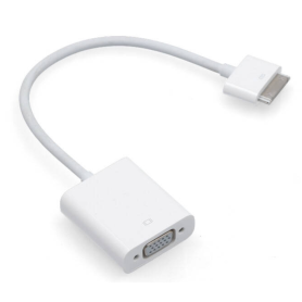 Adaptateur 30-pin vers VGA Apple MC552AM/B - Connectivité Pratique pour Vos Appareils iOS