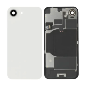 Vitre Cache Arrière iPhone 16E Blanc (Origine Demonté) - Grade A