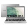 Samsung Chromebook 4 N4000 - Argent - 11.6" - 4Go/64Go - Intel Celeron - QWERTY (Italienne) - Grade AB