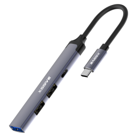 Achetez l'Adaptateur HUB USB-C XSSIVE XSS-HUB9N – Performance et Connectivité Optimales