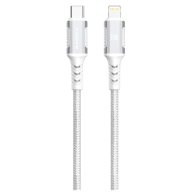 Buy USB-C/Lightning Charging Cable 1M 30W XSSIVE XSS-BR-CL-W White - Fast Charging & Durable Cable