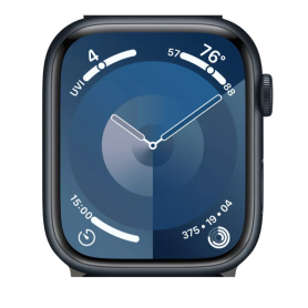 Apple Watch Series 9 GPS 45mm Midnight Aluminum Grade AB | No Band or Accessories
