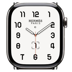 Apple Watch Hermès Series 10 GPS + Cellular 41mm Silver Smartwatch Grade A Without Band
