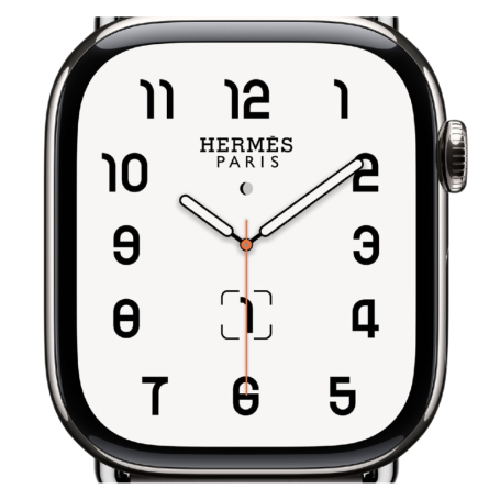 Apple Watch Hermès Series 10 GPS + Cellular 41mm Argent - Montre Connectée Élégante Grade A Sans Bracelet
