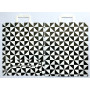 Achetez Lot de 250 Sacs Kraft Noirs et Blancs avec Poignées Torsadées 32×12×40 cm – Idéal pour Boutiques et Événements