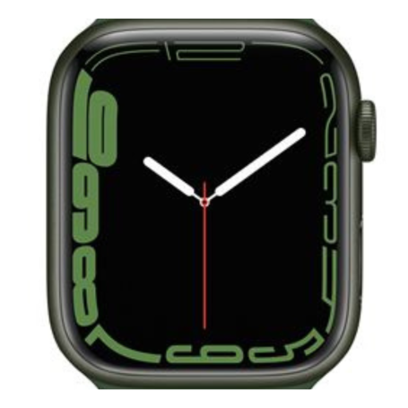 Achetez Apple Watch Series 7 GPS 45mm Aluminium Vert Grade AB Sans Bracelet - Montre Connectée en Promotion