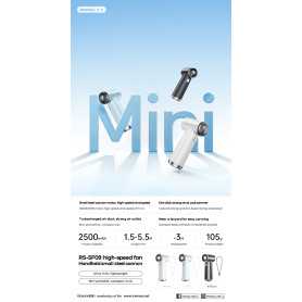 Remax RS-SF09 Portable Fan - White