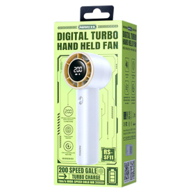 Achetez le Ventilateur Portable Remax RS-SF11 Blanc - Confort et Style en Un