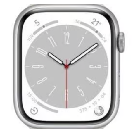 Achetez Apple Watch Series 8 GPS 45mm Argent Aluminium Grade AB Occasion Sans Bracelet