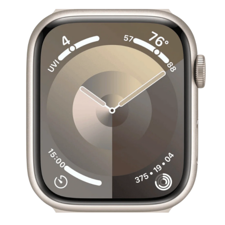 Apple Watch Series 9 GPS 45mm Starlight Aluminum Grade A - No Band
