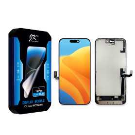 Ecran iPhone 15 Plus (Hard Oled) - Support IC Change - Taille d'affichage plus petite
