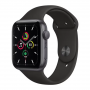 Buy Apple Watch Series SE GPS 44mm Midnight Aluminum Smartwatch with Band Grade AB at Best Price