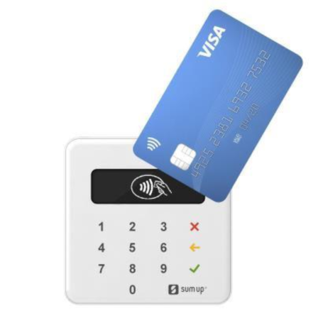 Buy SumUp Air Card Reader in White - Fast, Reliable, and Secure Payment Solution