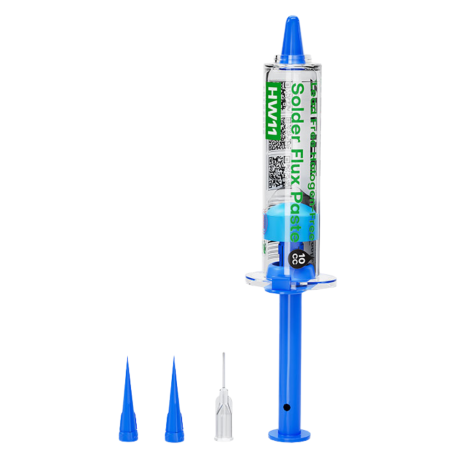 Lead and Halogen Free Solder Paste Plux RELIFE HW11 - Eco-Friendly Solution for Precision Soldering