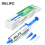Lead and Halogen Free Solder Paste Plux RELIFE HW11 - Eco-Friendly Solution for Precision Soldering