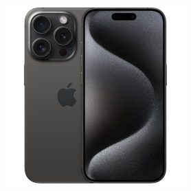 Achetez iPhone 15 Pro 256 Go Titane Noir Grade A - État Impeccable avec Boîte et Câble Inclus