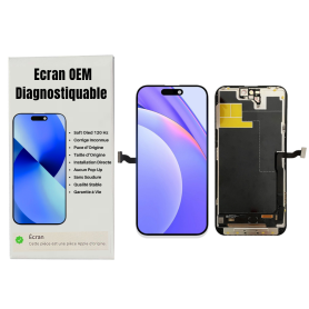 Ecran iPhone 14 Pro Max (OEM) Soft Oled - Diagnostiquable - Aucun Pop-up - 120Hz