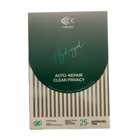 Film de Protection Hydrogel Anti-Espion Auto-Réparant 0,25 mm - Pack de 25 Films Résistants et Épais pour Sécurité Optimale