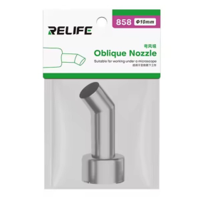 Buse à Air Chaud Inclinée 10mm pour Pistolet RELIFE 858 - Optimisez Votre Soudure