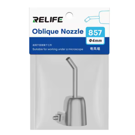 Buse à Air Chaud Inclinée 4mm pour Pistolet RELIFE 857 - Précision et Performance dans vos Projets