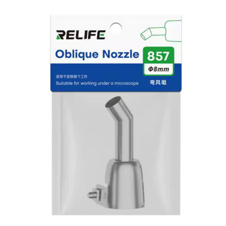 Buse à Air Chaud Inclinée 10mm pour Pistolet RELIFE 857 - Optimisez vos Réparations