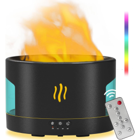 Buy Wireless Bluetooth Speaker Qiao PLUWEL Oil Diffuser in Black - Aromatherapy & Sound Fusion