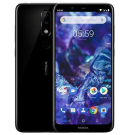 Nokia 5.1 Plus TA-1108 32GB Mobile Phone Black Like New No Box or Accessories