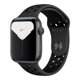 Apple Watch Series 5 GPS + Cellular 44mm Black Aluminum Grade A Smartwatch with Strap - VAT Margin