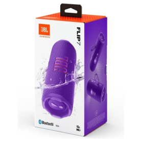 JBL Flip 7 Wireless Bluetooth Speaker in Purple - Ultimate Sound Quality and Style
