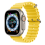 Apple Watch Ultra Cellular 49mm Titanium with Yellow Ocean Band - Grade A with Box and Accessories