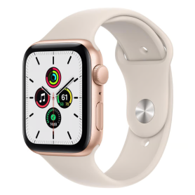 Achetez Apple Watch Series SE GPS + Cellular 44mm Or Aluminium - Grade AB - Optimisée pour la Performance