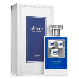 Eau de Parfum Lattafa Blue Sapphire Unisex 100ml - Luxe et Élégance Olfactive en Flacon