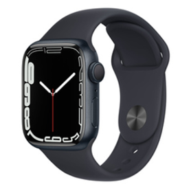 Apple Watch Series 7 Cellulaire 45mm Aluminium Minuit - Grade A avec Boîte et Chargeur | Bracelet Sport Inclus