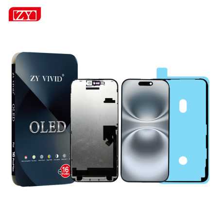 Écran iPhone 16 Pro Max OLED ZYN - Haute Qualité et Résolution Inégalée