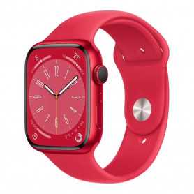 Montre Connectée Apple Watch Series 8 GPS 41mm Rouge Aluminium - Grade A avec Boîte & Chargeur