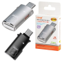 Lecteur de Cartes Micro-SD/TF USB-C 3.0 LinQ ID7966 – Transfert Rapide et Compatibilité Universelle