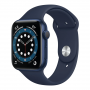 Apple Watch Series 6 40mm Cellular Blue Aluminum Grade A with Box & Charger - Smartwatch Deals