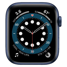 Apple Watch Series 6 Cellular 40mm Blue Aluminum No Strap Grade B with Box & Charger | Shop Now