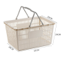 Durable Shopping Basket 40x28x21cm - Perfect for Groceries and Storage