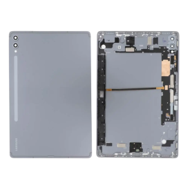 Galaxy Tab S10+ Full Back Cover Grey Stylish Protection for X820/X828
