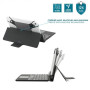 Universal Bluetooth Keyboard for 9-11" Tablet - French AZERTY - Mobilis Black | Enhance Your Tablet Experience