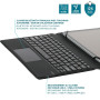 Universal Bluetooth Keyboard for 9-11" Tablet - French AZERTY - Mobilis Black | Enhance Your Tablet Experience