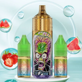 Buy Fumot Tornado Rechargeable E-Liquid Vaporizer 28000 Puffs Strawberry Watermelon