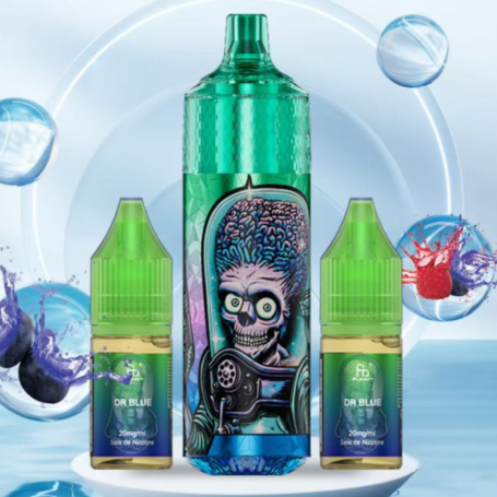 Buy Fumot Tornado Rechargeable E-Liquid Vaporizer 28000 Puffs Dr Blue Online