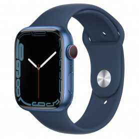 Apple Watch Series 7 GPS 41mm Blue Aluminum Grade A Smartwatch with Band Box & Charger