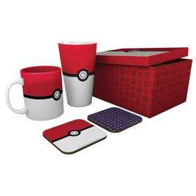 Shop Premium Pokémon Gift Set: Mug XXL Glass and Coaster - Perfect for Fans